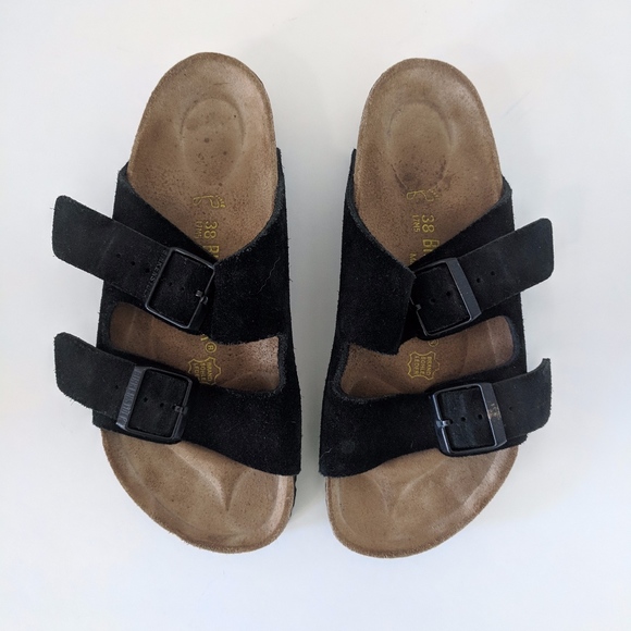 Birkenstock Shoes - Birkenstock Arizona Suede Sandals / 38